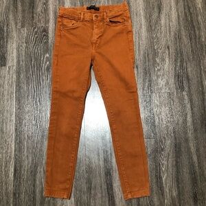Zara TRF The Trafaluc Collection Burnt Orange Skinny Jeans - US Size 2